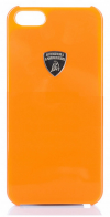 iPhone 5/5S Θήκη Πίσω Κάλυμμα Πλαστικό Lamborghini Stylish Πορτοκαλί Μεταλλική Diablo-D1 IP5SBCPCLOM