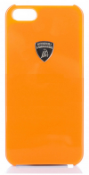 iPhone 5/5S Θήκη Πίσω Κάλυμμα Πλαστικό Lamborghini Stylish Πορτοκαλί Μεταλλική Diablo-D1  IP5SBCPCLOM