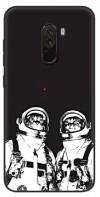 Θήκη TPU Gel για Xiaomi Pocophone F1 Γάτες Αστροναύτες (OEM) Θήκη TPU Gel για Xiaomi Pocophone F1 Γάτες Αστροναύτες (OEM)