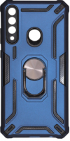 Finger Ring Kickstand Armor Case Huawei P40 Lite Ε , BLUE RAF OEM)