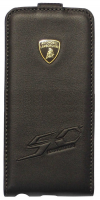 Δερμάτινη Θήκη Flip Lamborghini για Apple iPhone 5/5S 50th Anniversary Μαύρη LCFLIP5SB Δερμάτινη Θήκη Flip Lamborghini για Apple iPhone 5/5S 50th Anniversary Μαύρη LCFLIP5SB