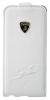 Δερματινή Θήκη Flip Lamborghini για Apple iPhone 5 50th Anniversary Λευκή LCFLIP5W Δερματινή Θήκη Flip Lamborghini για Apple iPhone 5 50th Anniversary Λευκή LCFLIP5W