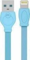 WK Flat USB to Lightning Cable Μπλε 1m (WDC-023BL) WK Flat USB to Lightning Cable Μπλε 1m (WDC-023BL)