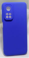 Mat Soft TPU Phone Case Cover for   XIAOMI Mi 10T / 10T Pro blue   (OEM)