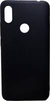 Silicone Back Cover Case for Xiaomi Redmi Note 7 Black (oem)