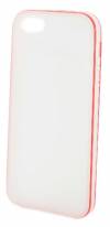Θήκη TPU Gel για Apple iPhone 5/5S/SE Λευκή Με Κόκκινο Περίγραμμα (Ancus) Θήκη TPU Gel για Apple iPhone 5/5S/SE Λευκή Με Κόκκινο Περίγραμμα (Ancus)