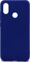 Silicone Back Cover for Xiaomi Redmi Note 6 Pro Dark Blue (oem)