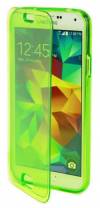 Samsung Galaxy S6 G920F - TPU GEL Case With Front Cover Transparent Green (OEM)