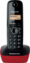 Panasonic KX-TG1611 Ασύρματο Τηλέφωνο Μαύρο/Κόκκινο Panasonic KX-TG1611 Ασύρματο Τηλέφωνο Μαύρο/Κόκκινο