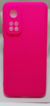 Mat Soft TPU Phone Case Cover for   XIAOMI Mi 10T / 10T Pro fuschia  (OEM)