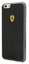 Apple iPhone 6 4.7" - Case Ferrari Scuderia Plastic Back Cover Carbon Black (FESCCBHCP6BL)