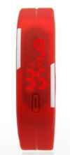 LED Pολόι Σιλικόνης Βραχιολάκι Unisex Κοκκινο (OEM) LED Pολόι Σιλικόνης Βραχιολάκι Unisex Κοκκινο (OEM)