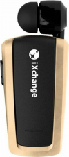 iXchange UA-25 In-ear Bluetooth Handsfree Ακουστικό Πέτου Χρυσό
