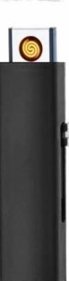Αναπτήρας τσιγάρων επαναφορτιζόμενη με usb Μαύρο (oem) Αναπτήρας τσιγάρων επαναφορτιζόμενη με usb Μαύρο (oem)