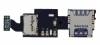 Genuine Samsung SM-N915FY Galaxy Note Edge Sim/Memory Card Reader Flex- Samsung part no: GH59-14204A