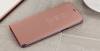 Mirror Clear View Cover Flip for Huawei Mate 10 Lite Bronze Pink (OEM)