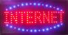 INTERNET 2 COLOR LED Sign