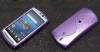 Silicon TPU gel case for Sony Ericsson Xperia Neo/ Neo V purple