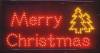 Πινακίδα LED 2 χρωμάτων MERRY CHRISTMAS