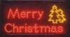 MERRY CHRISTMAS 2 COLOR LED SIGN