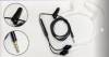 Ακουστικά διπλά handsfree με Μικρόφωνο Anti-Radiation Μαύρο (OEM)