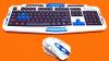 R-HORSE Ασύρματο Gaming Set Πληκτρολόγιο/Ποντίκι HK8100 Ασπρο/Μπλέ R-HORSE Ασύρματο Gaming Set Πληκτρολόγιο/Ποντίκι HK8100 Ασπρο/Μπλέ