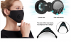 Fashion Mask for Face with Filter Anti-dust Breathable Reusable Washable Cotton Mouth Mask for Men Women