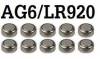 Μπαταρίες_Tύπου:1.55V Button Coin Cell Watch Battery AG6 AG-6 LR920 LR69 LR921 GP371