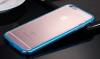 Apple iPhone 6 4.7" - Μεταλλική Θήκη Με Πίσω Πλαστικό Διαφανές Κάλυμμα Γαλάζιο (OEM)