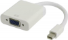 Powertech Μετατροπέας mini DisplayPort male σε VGA female Λευκό (CAB-DP067) Powertech Μετατροπέας mini DisplayPort male σε VGA female Λευκό (CAB-DP067)
