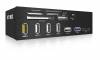 Icybox IB-867 5.25 inch USB 3.0 Multi-Card Reader with USB Charging Port - USB 3.0 / 2.0 / eSATA