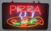  LED   "PIZZA" 25X50 cm