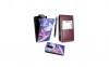 LG Optimus G2 D802 Leather Flip Case Blue With Butterflies LG Optimus G2 D802 Leather Flip Case Blue With Butterflies