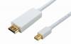 POWERTECH Καλώδιο Mini Displayport (M) σε HDMI 1.4V (M), 2m, λευκό POWERTECH Καλώδιο Mini Displayport (M) σε HDMI 1.4V (M), 2m, λευκό