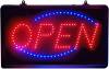 Open 2 COLOR LED Sign