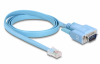 RS232 DB9 MALE  to RJ45 Cat5e Ethernet Adapter Cable for Router Network 1.9m DB9RJ45 OEM