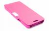 Huawei Ascend G630 - Magnetic Leather Case With Hard Back Cover Pink (OEM)