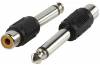 6.3mm Mono male to RCA female Adapter AC-021 (Oem) (Bulk)