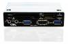 CSL 3.5" All-in-One USB 3.0 Super Speed Hub USB 2.0 Card Reader + eSATA / Multifunctional Panel /SD / SDHC/ Mini SDHC/ Micro SDHC / USB / XD/CF/MD