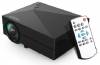 GM60 Mini Portable Digital LED DLP HD Home Theater Projector with HDMI / USB / SD Black (OEM)