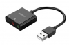 ORICO USB   SKT3, USB2.0, 3x 3.5mm, 