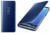 Mirror Clear View Cover Flip for Samsung Galaxy S9 G960 DEEP BLUE (OEM)