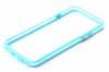 Stylish Protective Bumper Frame Case for iPhone 6 4.7" - Light Blue / Clear (OEM)