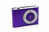 Brushed metallic style MP3 Player in Purple (OEM)