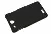 Hard Back Cover Case for Alcatel One Touch Idol Ultra (OT-6033X) Black (OEM)