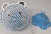 CONGCHAO - Mini Silent Fan Package Post Office Desk 198mm - Teddy Plan Blue Sky/White