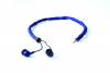 Ακουστικά CordCruncher Με καλώδιο που δεν μπλέκεται - Blue Ακουστικά CordCruncher Με καλώδιο που δεν μπλέκεται - Blue