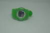 KIds Waterproof Automatic Wrist Watch Silicone in Green Color with Small White Details (ΟΕΜ)