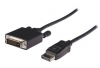 CABLE VLCP 37200 B2.00 DISPLAYPORT &#8211; DVI CABLE DISPLAYPORT MALE 2  MTR