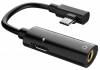 Αντάπτορας Hoco LS19 2 σε 1 USB Type-C σε USB Type-C Θηλυκό και 3,5 mm Θηλυκό Μαύρο Αντάπτορας Hoco LS19 2 σε 1 USB Type-C σε USB Type-C Θηλυκό και 3,5 mm Θηλυκό Μαύρο